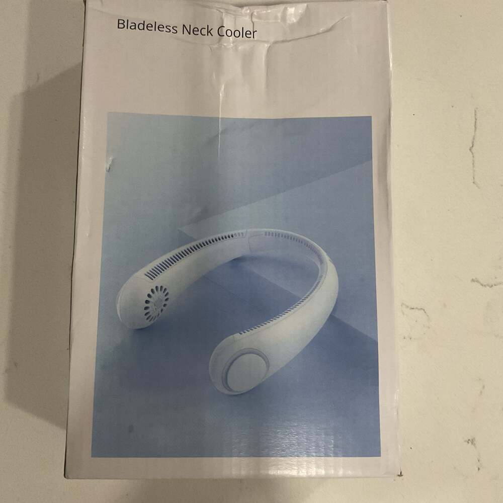 Bladeless Neck Cooler Personal Portable Fan USB Rechargeable